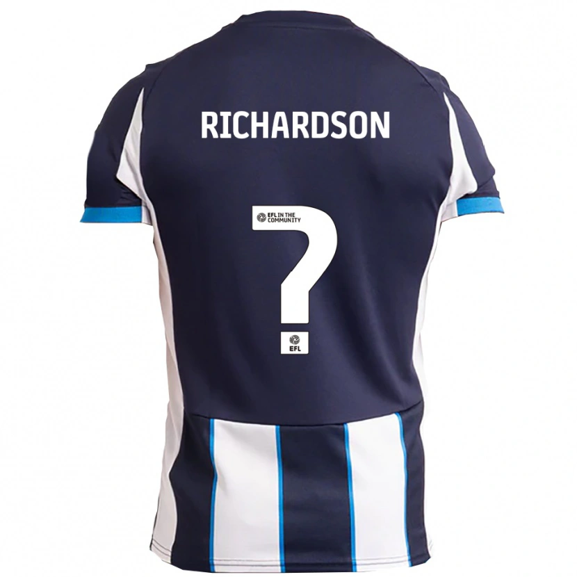 Danxen Heren Ellie Richardson #0 Wit Marine Uitshirt Uittenue 2025/26 T-Shirt