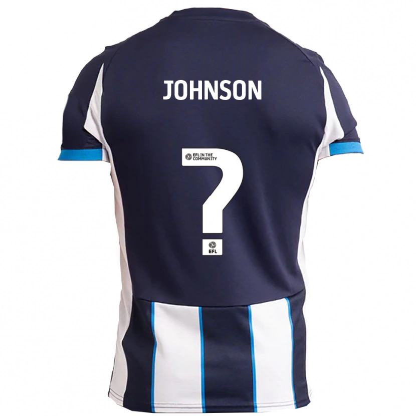 Danxen Heren Georgia Johnson #0 Wit Marine Uitshirt Uittenue 2025/26 T-Shirt