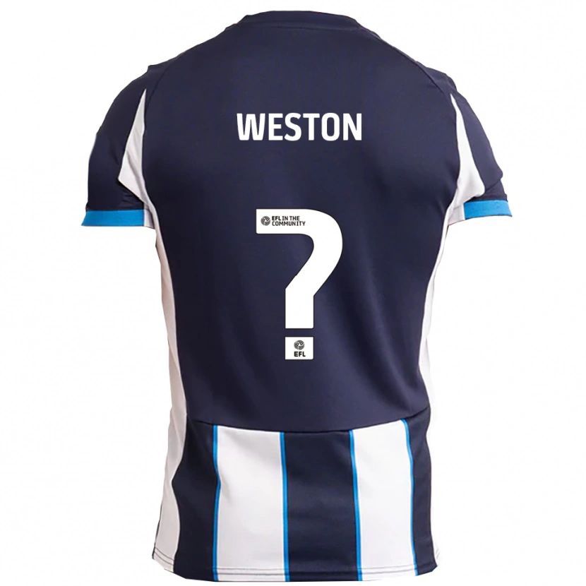 Danxen Heren Lily Weston #0 Wit Marine Uitshirt Uittenue 2025/26 T-Shirt
