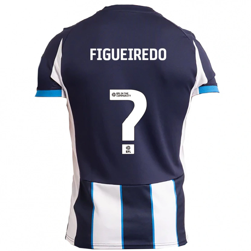 Danxen Heren Maria Figueiredo #0 Wit Marine Uitshirt Uittenue 2025/26 T-Shirt