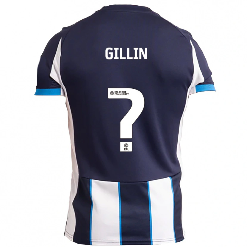 Danxen Heren Jessica Gillin #0 Wit Marine Uitshirt Uittenue 2025/26 T-Shirt