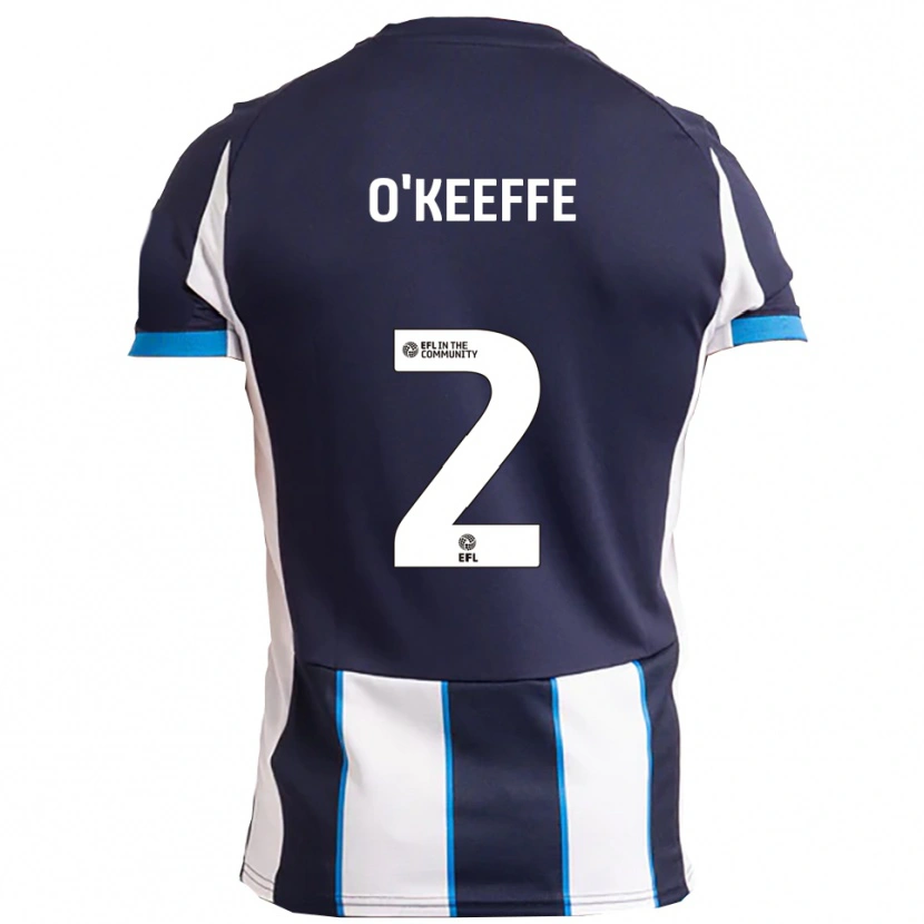 Danxen Heren Corey O'keeffe #2 Wit Marine Uitshirt Uittenue 2025/26 T-Shirt