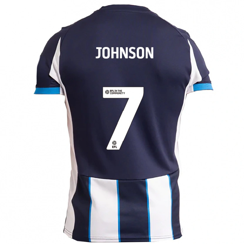 Danxen Heren Harry Johnson #7 Wit Marine Uitshirt Uittenue 2025/26 T-Shirt