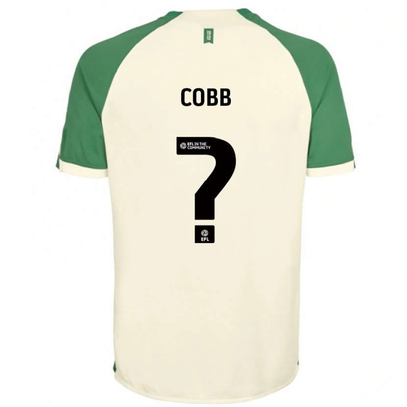 Danxen Heren Serena Cobb #0 Gebroken Wit Groen Uitshirt Uittenue 2025/26 T-Shirt