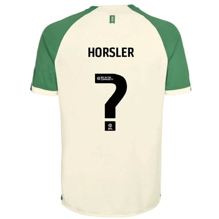 Danxen Heren Lily Horsler #0 Gebroken Wit Groen Uitshirt Uittenue 2025/26 T-Shirt