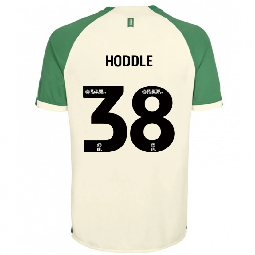 Danxen Heren George Hoddle #38 Gebroken Wit Groen Uitshirt Uittenue 2025/26 T-Shirt