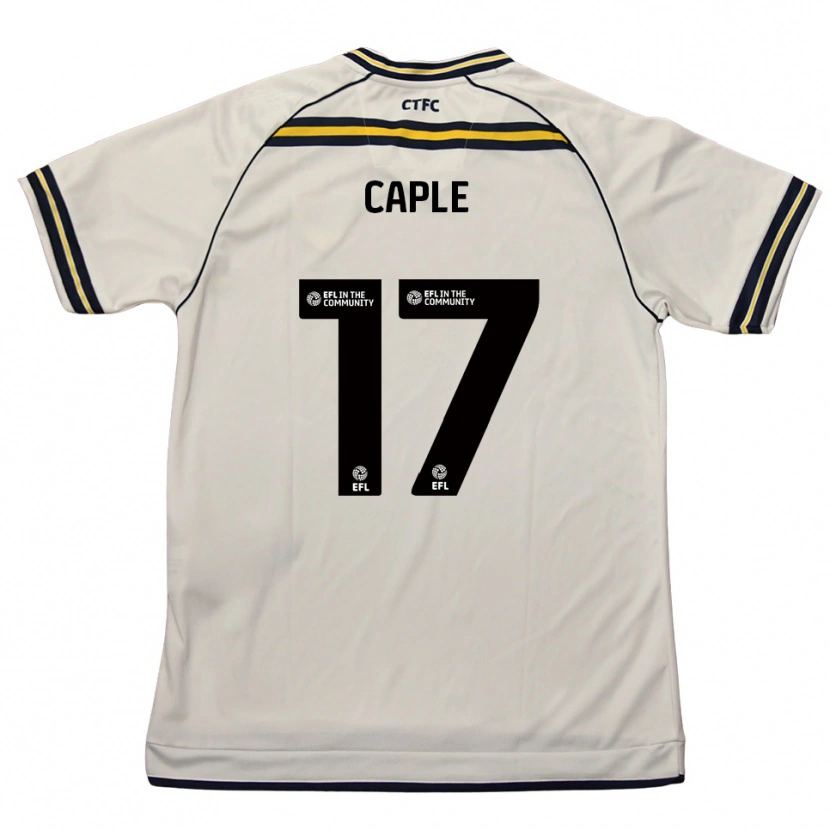 Danxen Heren Charlie Caple #17 Wit Marine Uitshirt Uittenue 2025/26 T-Shirt
