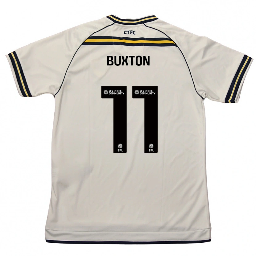 Danxen Heren Charlotte Buxton #11 Wit Marine Uitshirt Uittenue 2025/26 T-Shirt
