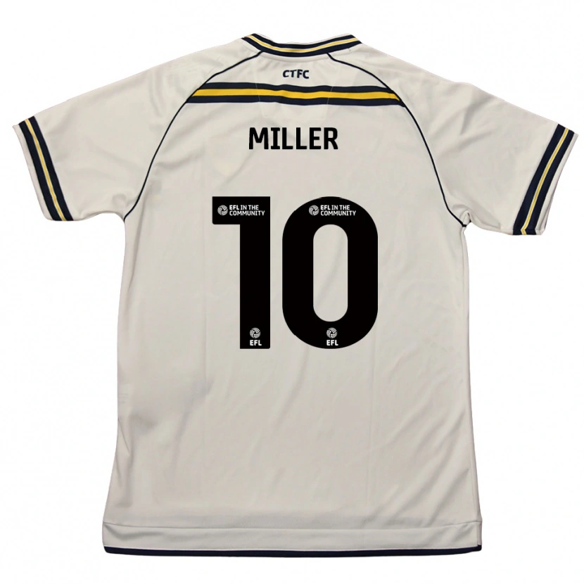 Danxen Heren George Miller #10 Wit Marine Uitshirt Uittenue 2025/26 T-Shirt