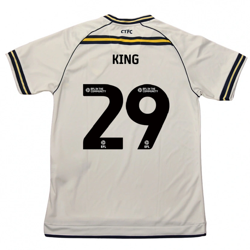 Danxen Heren Tom King #29 Wit Marine Uitshirt Uittenue 2025/26 T-Shirt