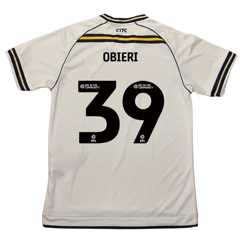 Danxen Heren Sopuruchukwu Obieri #39 Wit Marine Uitshirt Uittenue 2025/26 T-Shirt