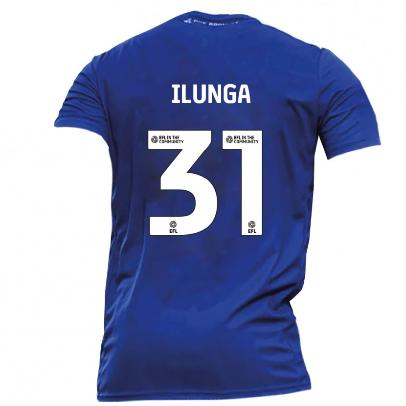 Danxen Heren Brooklyn Ilunga #31 Blauw Wit Uitshirt Uittenue 2025/26 T-Shirt