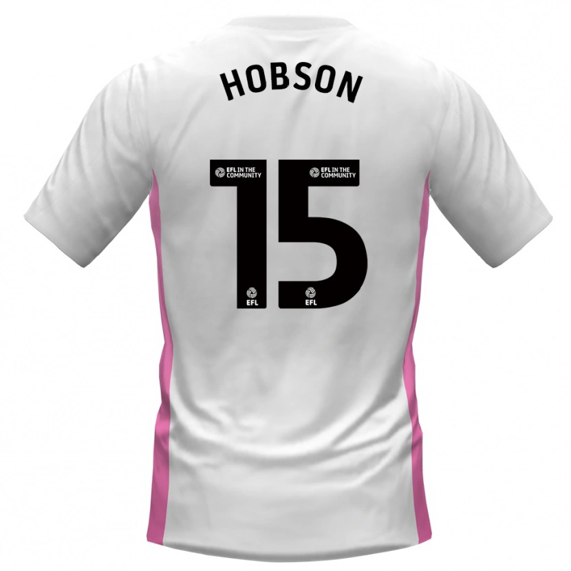 Danxen Heren Bailey Hobson #15 Wit Rood Uitshirt Uittenue 2025/26 T-Shirt