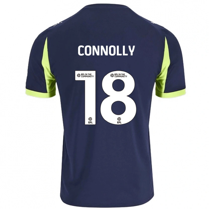 Danxen Heren James Connolly #18 Marine Fluorescerend Groen Uitshirt Uittenue 2025/26 T-Shirt