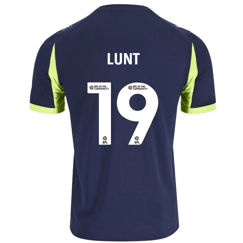 Danxen Heren Owen Lunt #19 Marine Fluorescerend Groen Uitshirt Uittenue 2025/26 T-Shirt