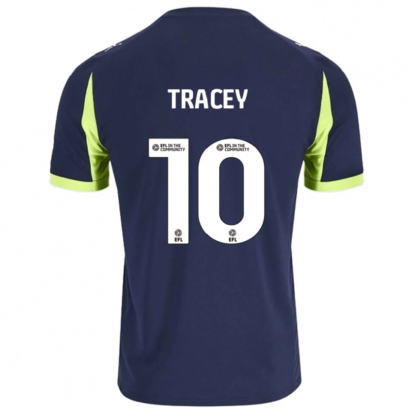 Danxen Heren Shilow Tracey #10 Marine Fluorescerend Groen Uitshirt Uittenue 2025/26 T-Shirt