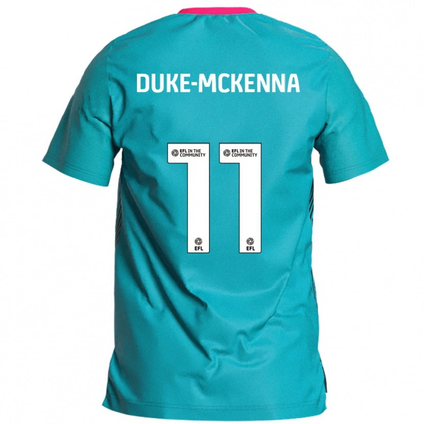 Danxen Heren Stephen Duke-Mckenna #11 Hemelsblauw Roze Uitshirt Uittenue 2025/26 T-Shirt