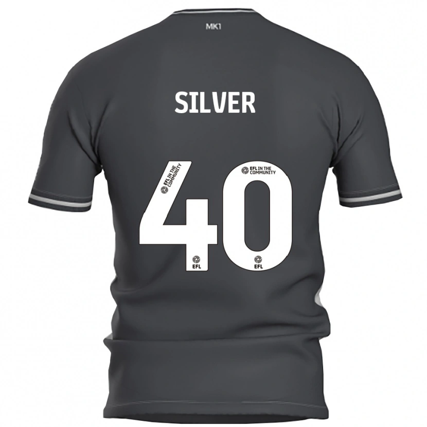 Danxen Heren Rian Silver #40 Grijs Zilver Uitshirt Uittenue 2025/26 T-Shirt