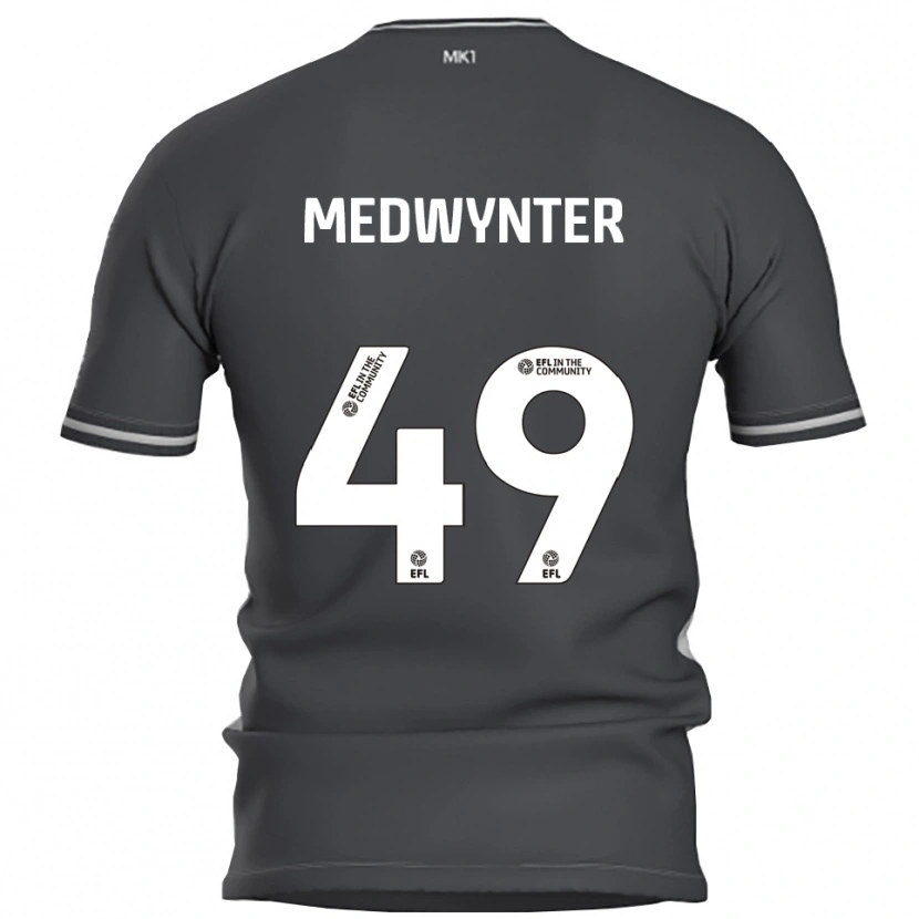 Danxen Heren Chase Medwynter #49 Grijs Zilver Uitshirt Uittenue 2025/26 T-Shirt
