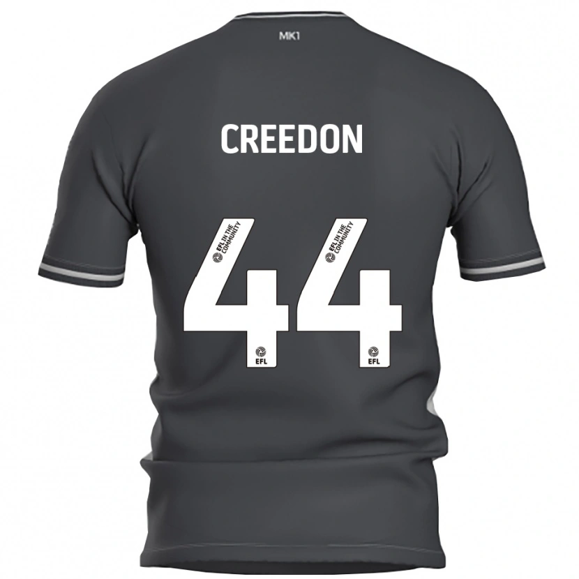 Danxen Heren Erin Creedon #44 Grijs Zilver Uitshirt Uittenue 2025/26 T-Shirt