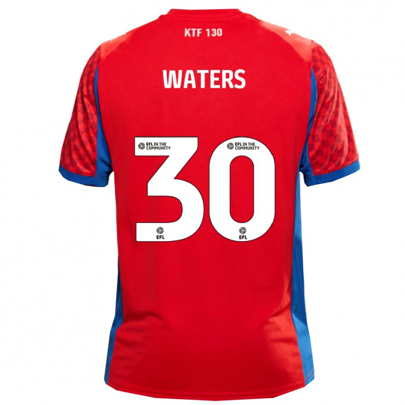 Danxen Heren Billy Waters #30 Rood Blauw Uitshirt Uittenue 2025/26 T-Shirt