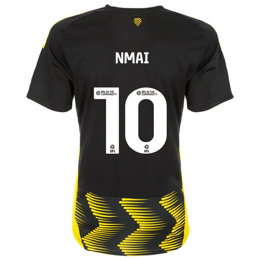 Danxen Heren Kelly Nmai #10 Zwart Geel Uitshirt Uittenue 2025/26 T-Shirt