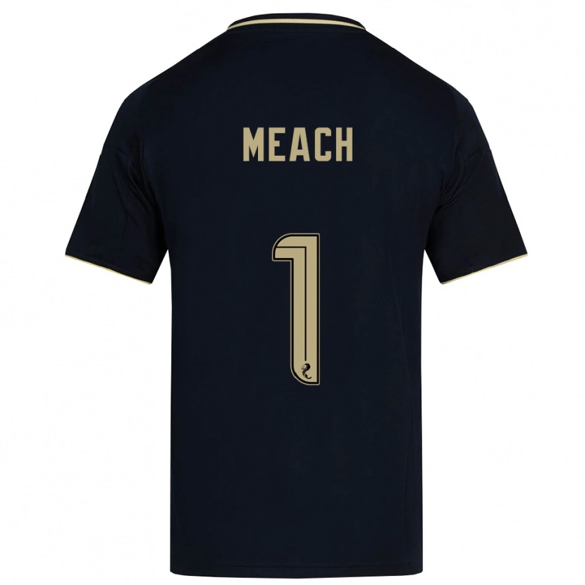 Danxen Heren Aaliyah-Jay Meach #1 Marine Goud Uitshirt Uittenue 2025/26 T-Shirt