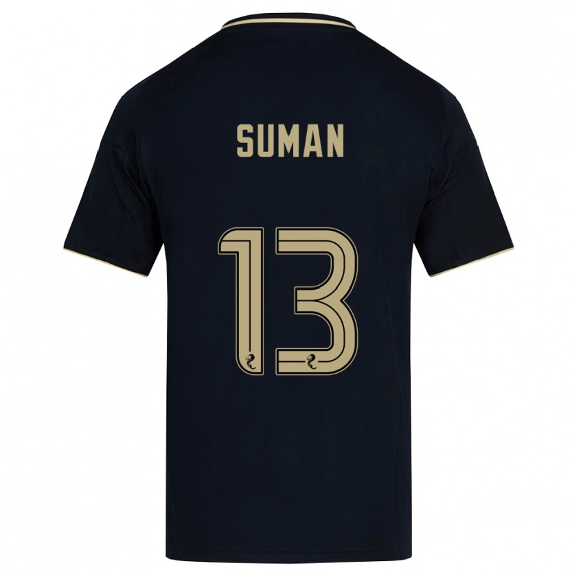 Danxen Heren Nick Suman #13 Marine Goud Uitshirt Uittenue 2025/26 T-Shirt