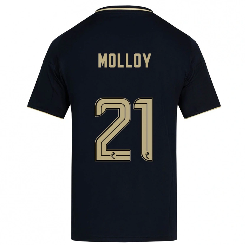 Danxen Heren Gavin Molloy #21 Marine Goud Uitshirt Uittenue 2025/26 T-Shirt