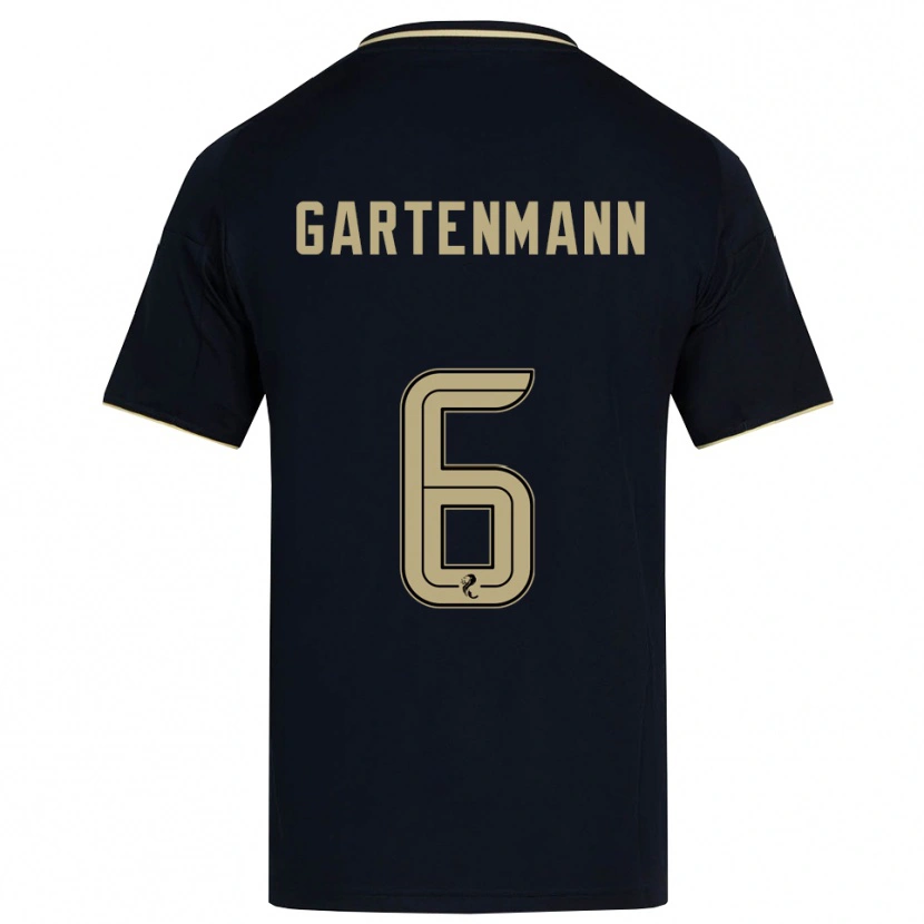 Danxen Heren Stefan Gartenmann #6 Marine Goud Uitshirt Uittenue 2025/26 T-Shirt