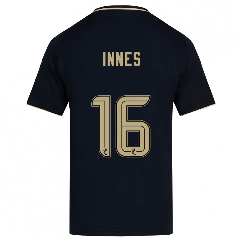 Danxen Heren Hannah Innes #16 Marine Goud Uitshirt Uittenue 2025/26 T-Shirt