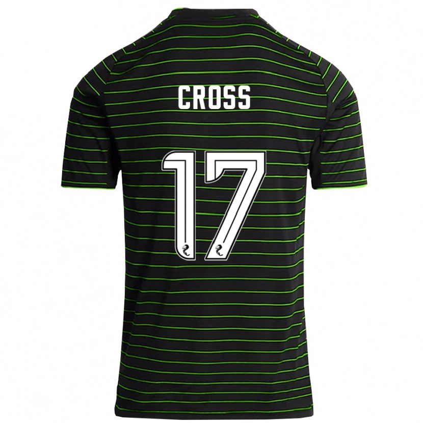 Danxen Heren Morgan Cross #17 Zwart Groen Uitshirt Uittenue 2025/26 T-Shirt
