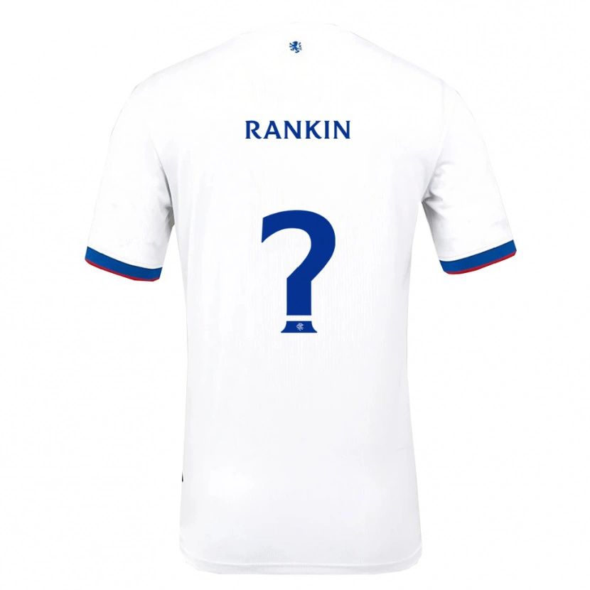Danxen Heren Luca Rankin #0 Wit Rood Blauw Uitshirt Uittenue 2025/26 T-Shirt