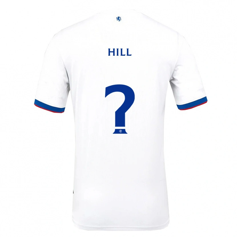 Danxen Heren Katherine Hill #0 Wit Rood Blauw Uitshirt Uittenue 2025/26 T-Shirt