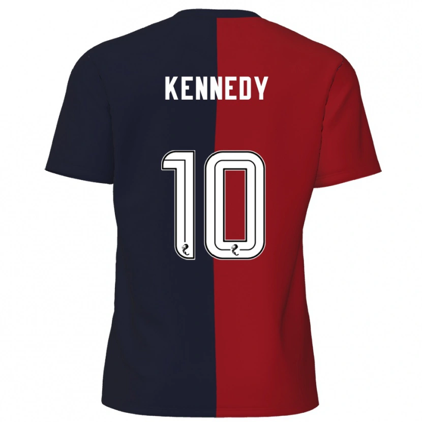 Danxen Heren Matty Kennedy #10 Rood Marine Uitshirt Uittenue 2025/26 T-Shirt