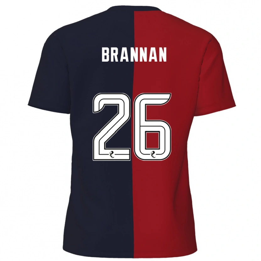 Danxen Heren Ben Brannan #26 Rood Marine Uitshirt Uittenue 2025/26 T-Shirt