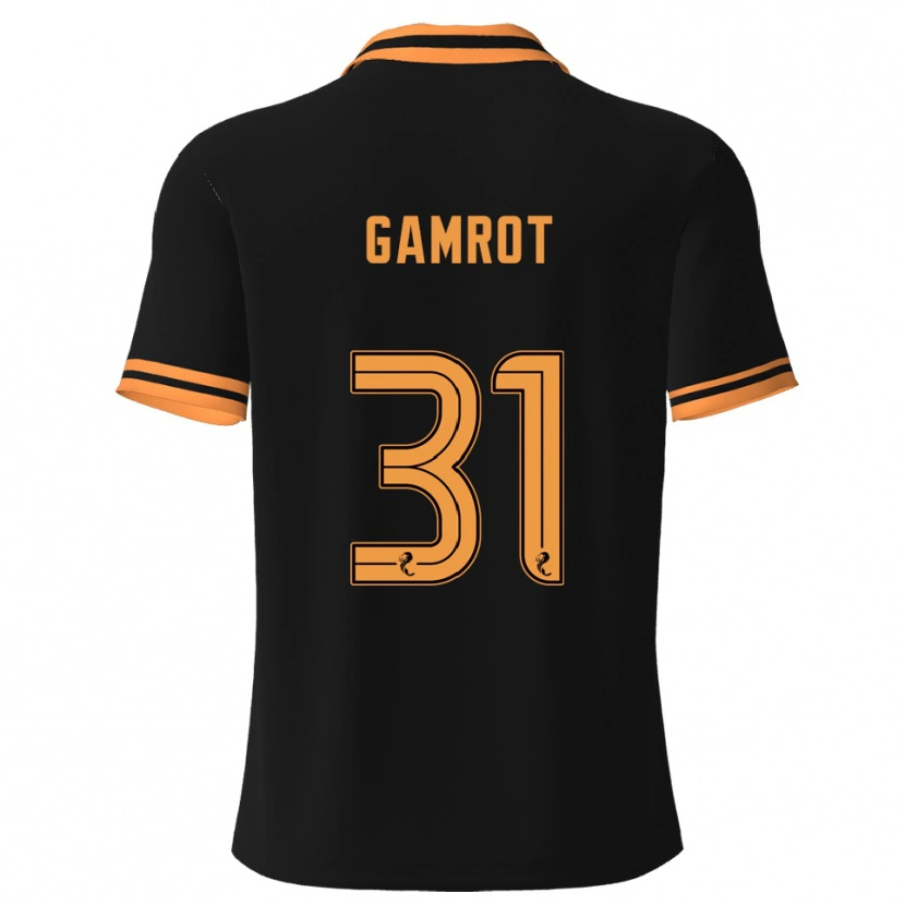 Danxen Heren Schenai Gamrot #31 Zwart Geel Uitshirt Uittenue 2025/26 T-Shirt