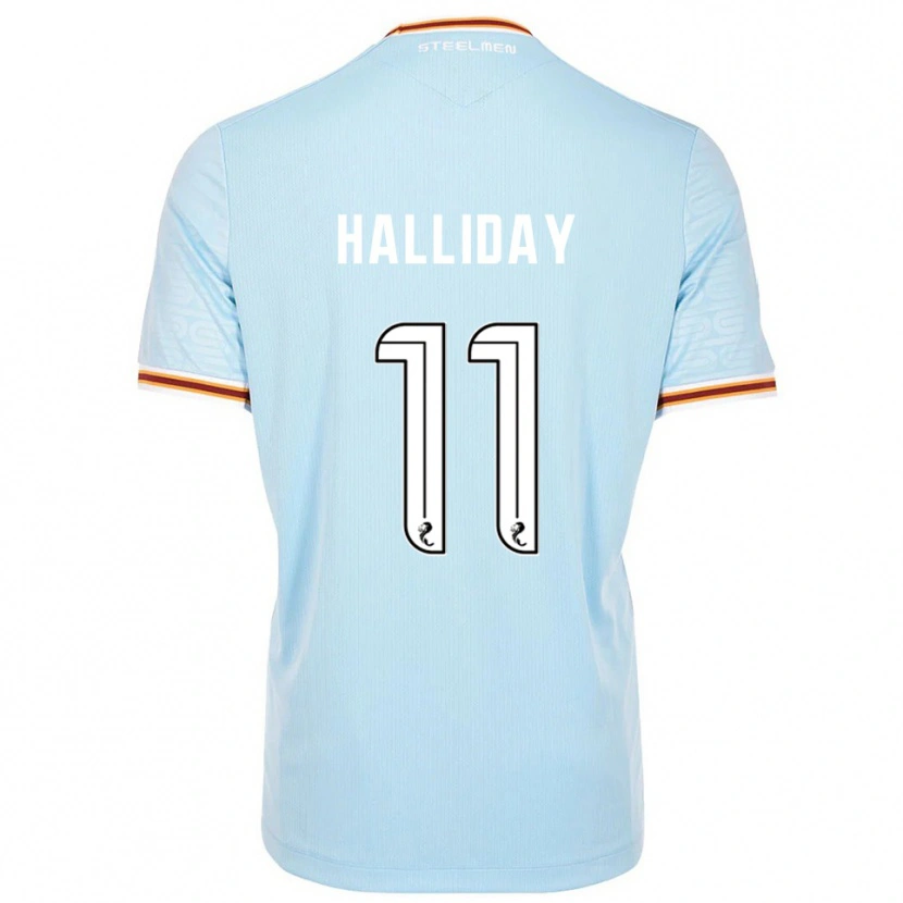 Danxen Heren Andy Halliday #11 Hemelsblauw Uitshirt Uittenue 2025/26 T-Shirt