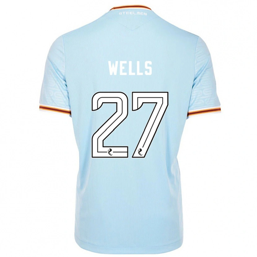 Danxen Heren Dylan Wells #27 Hemelsblauw Uitshirt Uittenue 2025/26 T-Shirt
