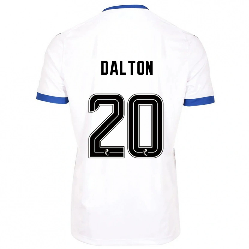 Danxen Heren Sean Dalton #20 Wit Blauw Uitshirt Uittenue 2025/26 T-Shirt