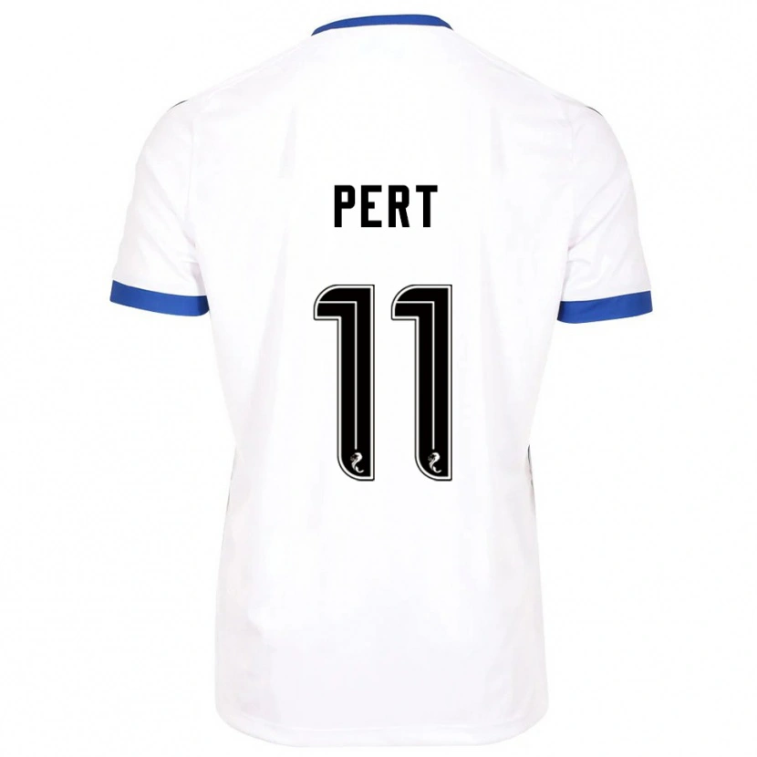 Danxen Heren Bailey Pert #11 Wit Blauw Uitshirt Uittenue 2025/26 T-Shirt