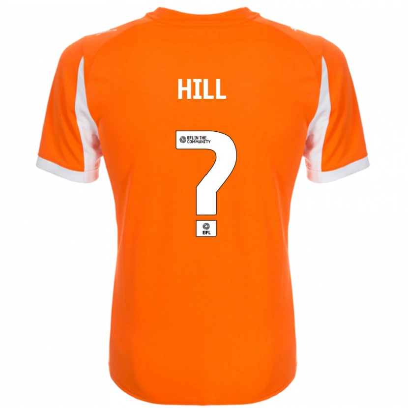 Danxen Dames Tyler Hill #0 Oranje Wit Thuisshirt Thuistenue 2025/26 T-Shirt