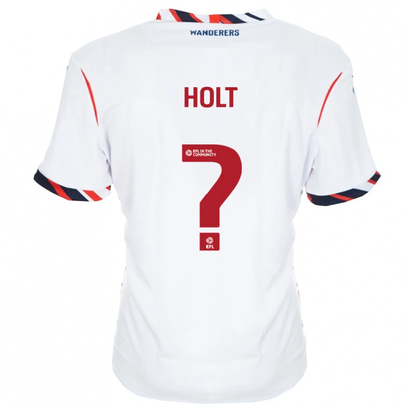 Danxen Dames Katie Holt #0 Wit Rood Thuisshirt Thuistenue 2025/26 T-Shirt