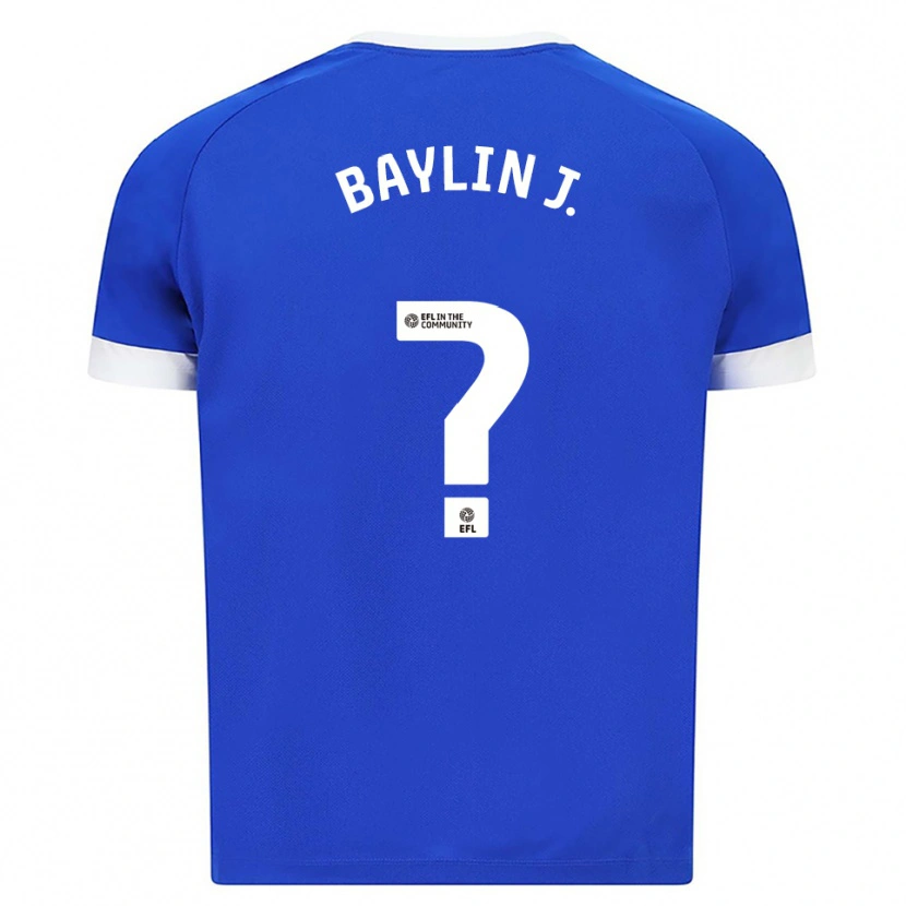 Danxen Dames Baylin Johnson #0 Blauw Wit Thuisshirt Thuistenue 2025/26 T-Shirt