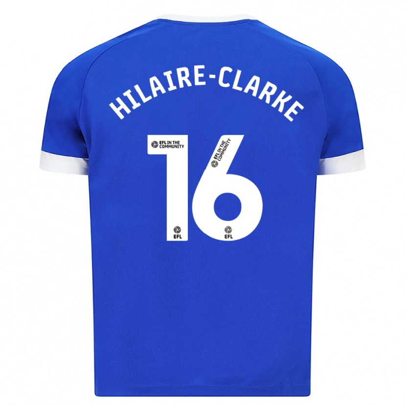 Danxen Dames Riley Hilaire-Clarke #16 Blauw Wit Thuisshirt Thuistenue 2025/26 T-Shirt