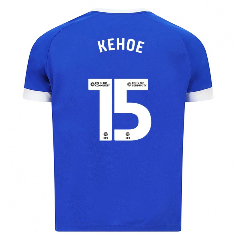 Danxen Dames Molly Kehoe #15 Blauw Wit Thuisshirt Thuistenue 2025/26 T-Shirt