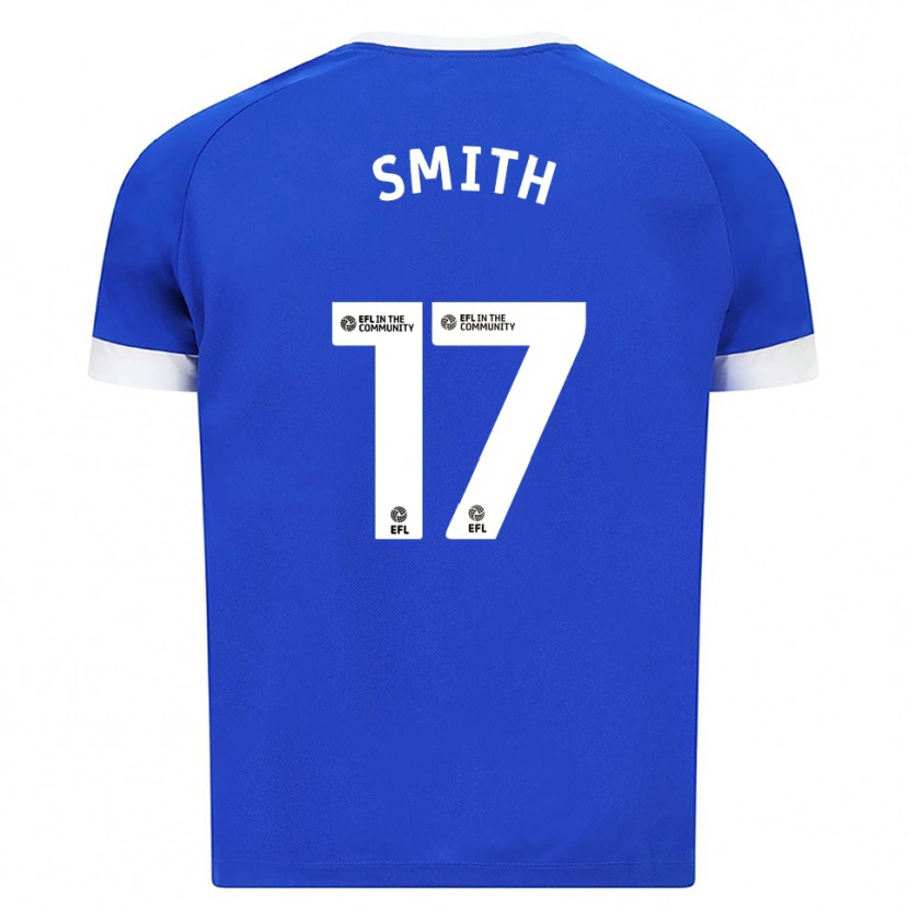 Danxen Dames Hollie Smith #17 Blauw Wit Thuisshirt Thuistenue 2025/26 T-Shirt