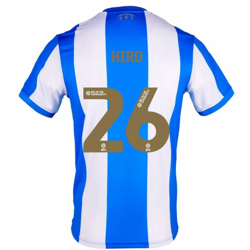 Danxen Dames Kayley Hird #26 Blauw Wit Thuisshirt Thuistenue 2025/26 T-Shirt