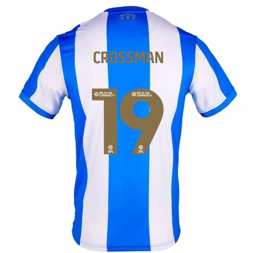 Danxen Dames Paige Crossman #19 Blauw Wit Thuisshirt Thuistenue 2025/26 T-Shirt