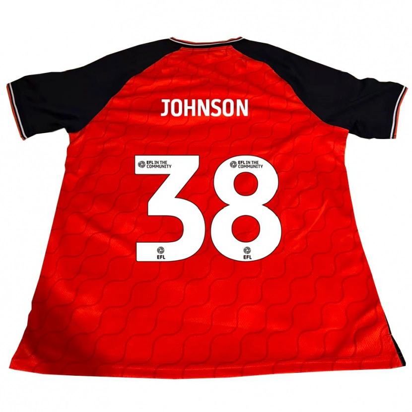 Danxen Dames Joe Johnson #38 Oranje Zwart Wit Thuisshirt Thuistenue 2025/26 T-Shirt